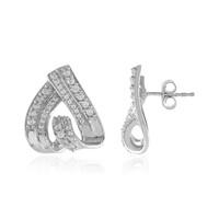 Boucles d'oreilles en argent et Zircon