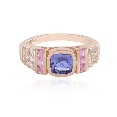 Bague en argent et Tanzanite