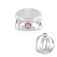 Bague en argent et Kunzite