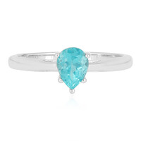 Bague en argent et Apatite bleue