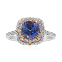 Bague en or et Tanzanite AAA (CIRARI)