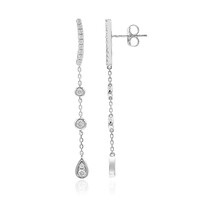 Boucles d'oreilles en or et Diamant SI1 (H) (CIRARI)