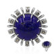 Bague en argent et Lapis-Lazuli (Annette classic)