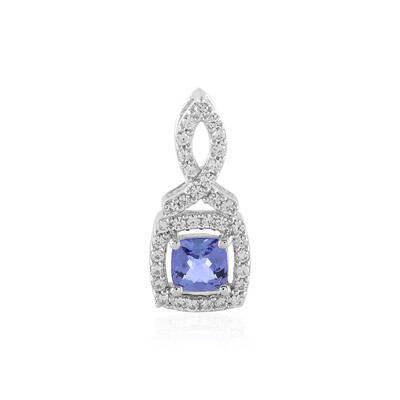 Pendentif en argent et Tanzanite non chauffée