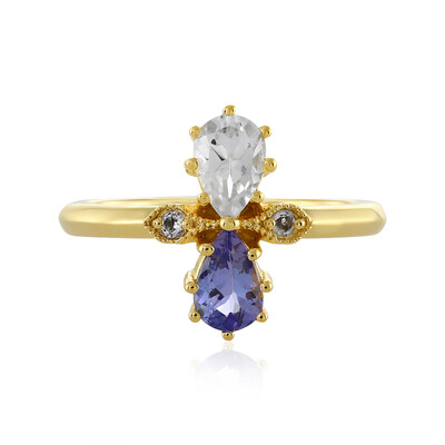 Bague en argent et Tanzanite