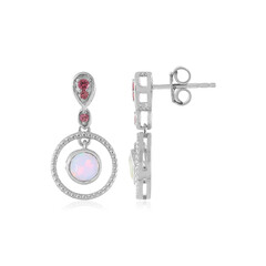 Boucles d'oreilles en argent et Opale Welo