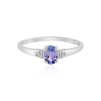 Bague en argent et Tanzanite