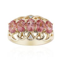 Bague en or et Tourmaline rose du Brésil  (Rifkind 1894 Collection)