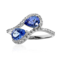 Bague en argent et Tanzanite