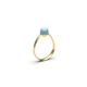 Bague en argent et Larimar