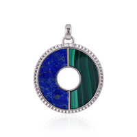 Pendentif en argent et Lapis-Lazuli