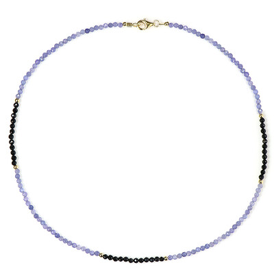 Collier en argent et Tanzanite