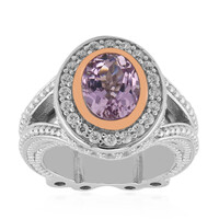 Bague en argent et Kunzite (Dallas Prince Designs)