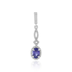 Pendentif en argent et Tanzanite