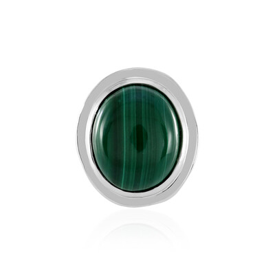 Pendentif en argent et Malachite (MONOSONO COLLECTION)