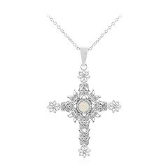 Collier en argent et Opale Welo