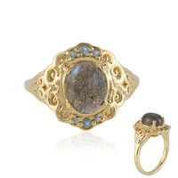 Bague en argent et Labradorite