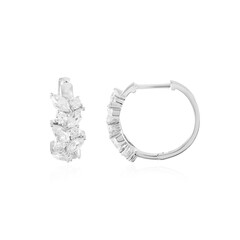 Boucles d'oreilles en argent et Zircon