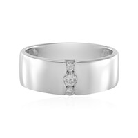 Bague en argent et Diamant I2 (H) (de Melo)