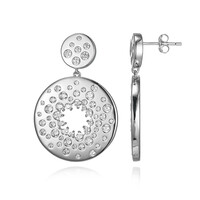 Boucles d'oreilles en argent et Zircon