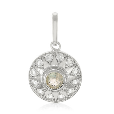 Pendentif en argent et Spectrolite