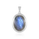 Pendentif en argent et Labradorite