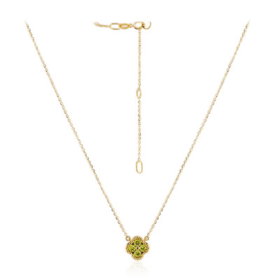 Collier en or et Diamant VS1 jaune (Annette)