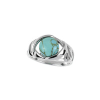 Bague en argent et Turquoise