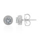 Boucles d'oreilles en argent et Zircon (Dallas Prince Designs)