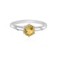 Bague en argent et Citrine