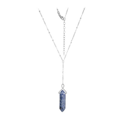 Collier en argent et Sodalite