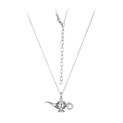 Collier en argent et Topaze blanche