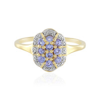 Bague en argent et Tanzanite