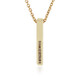 Collier en or et Diamant champagne I2 (de Melo)