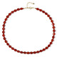 Collier en argent et Onyx rouge