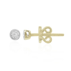 Boucles d'oreilles en or et Diamant SI1 (G)