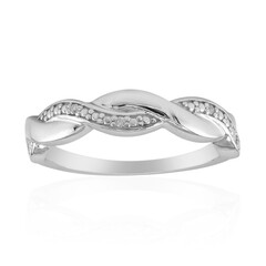 Bague en argent et Diamant I3 (I)