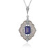 Collier en or et Tanzanite AAA (CIRARI)