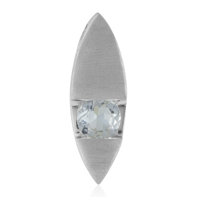 Pendentif en argent et Quartz blanc (MONOSONO COLLECTION)