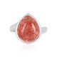 Bague en argent et Quartz Fraise (MONOSONO COLLECTION)