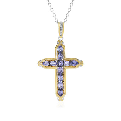 Collier en argent et Tanzanite (Gems en Vogue)