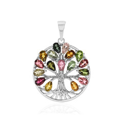 Pendentif en argent et Tourmaline