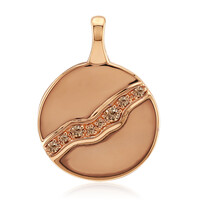 Pendentif en or et Diamant rose de France SI1 d'Argyle 