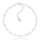 Bracelet en argent et Perle blanche de culture d'eau douce