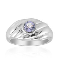 Bague en argent et Tanzanite lilas  (Pallanova)