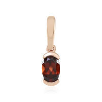 Pendentif en or et Zircon rouge