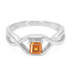 Bague en argent et Grenat Hessonite