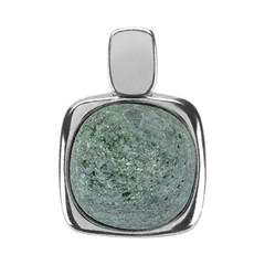 Pendentif en argent et Fuchsite