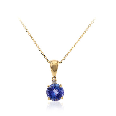 Collier en or et Tanzanite AAA