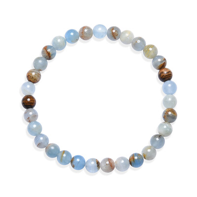 Bracelet et Aragonite bleue